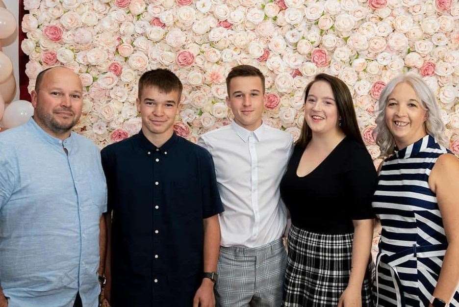James, Nicholas, Jacob, Stephanie and Kimberley Ely. PHOTO: SUBMITTED