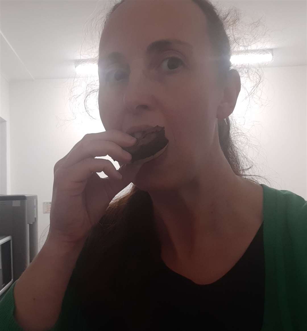 News Editor Victoria Fear samples the Mince Pie Brownie