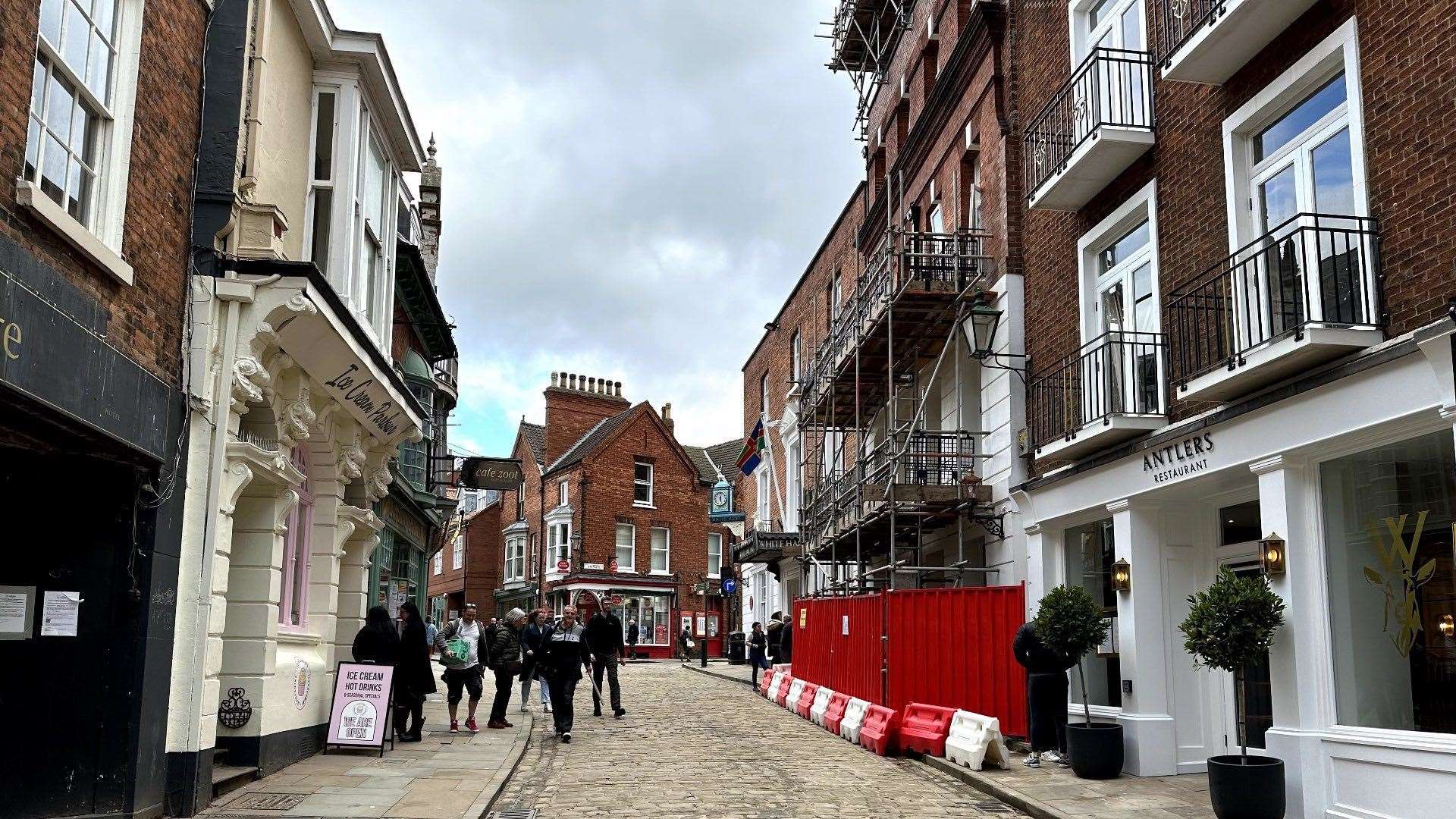 White Hart Hotel plans