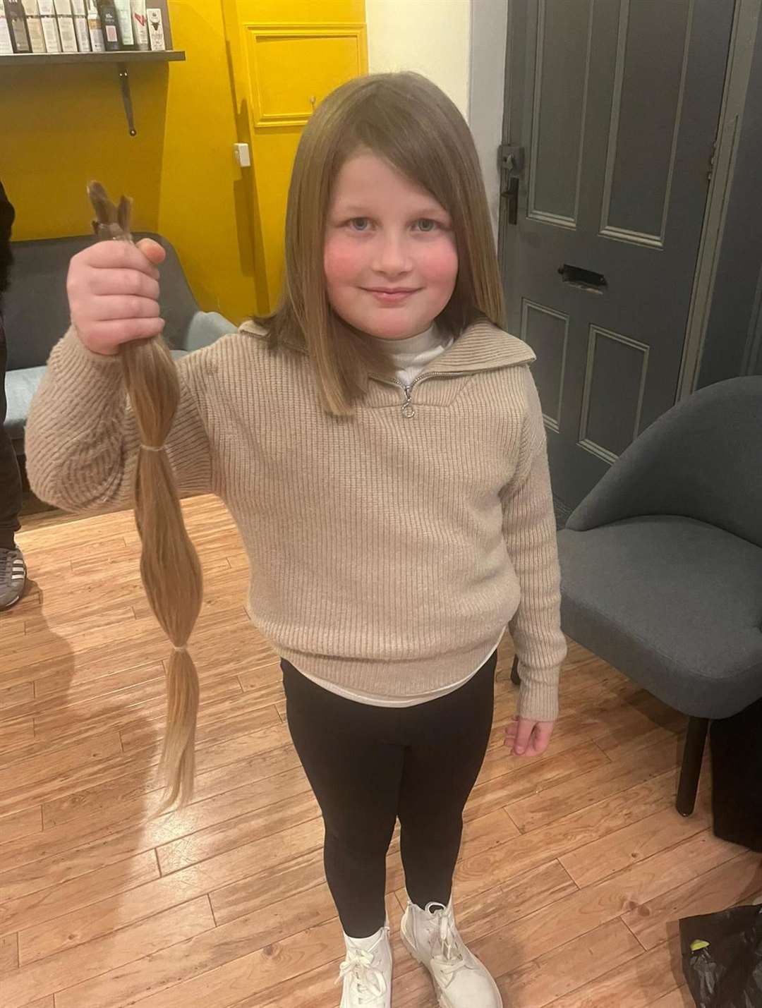 Penny Butcher will donate her hair to the Little Princess Trust