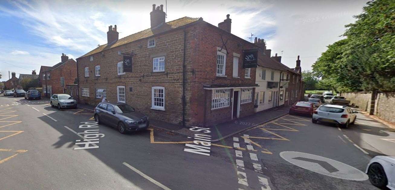 The White Swan, in Barrowby, has five stars. Image: Google Maps (62707411)