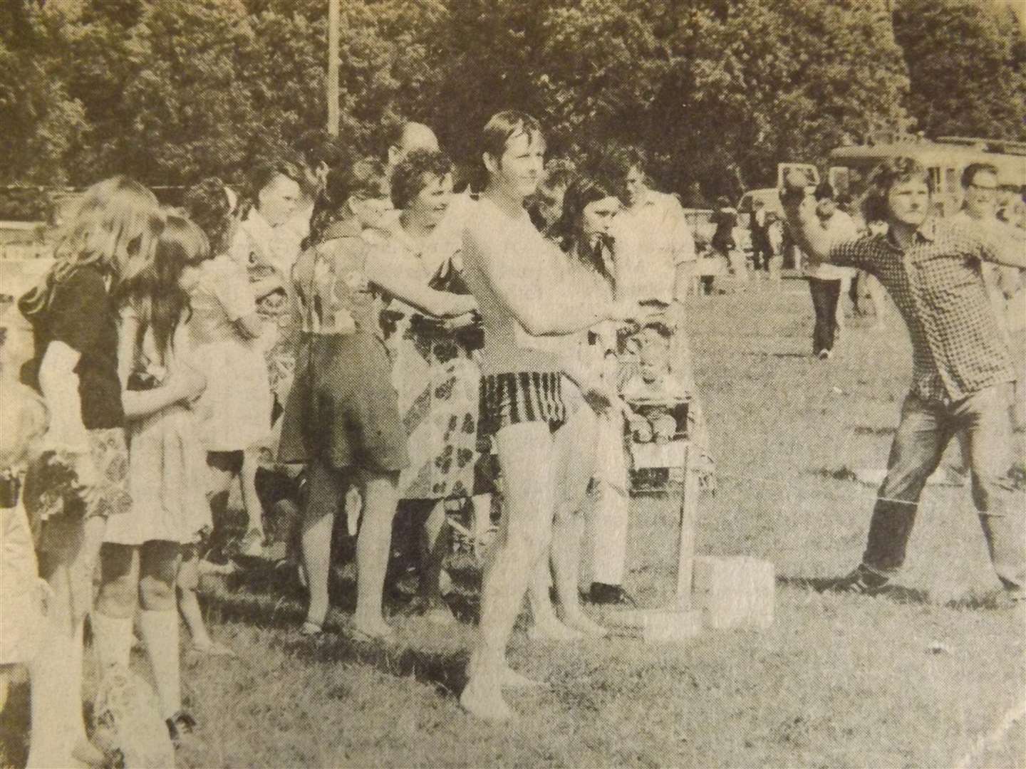50 years ago: July 6, 1973 – Cause and effect at the Deeping strawberry fair on Saturday. An accurate throw leads to a ducking.