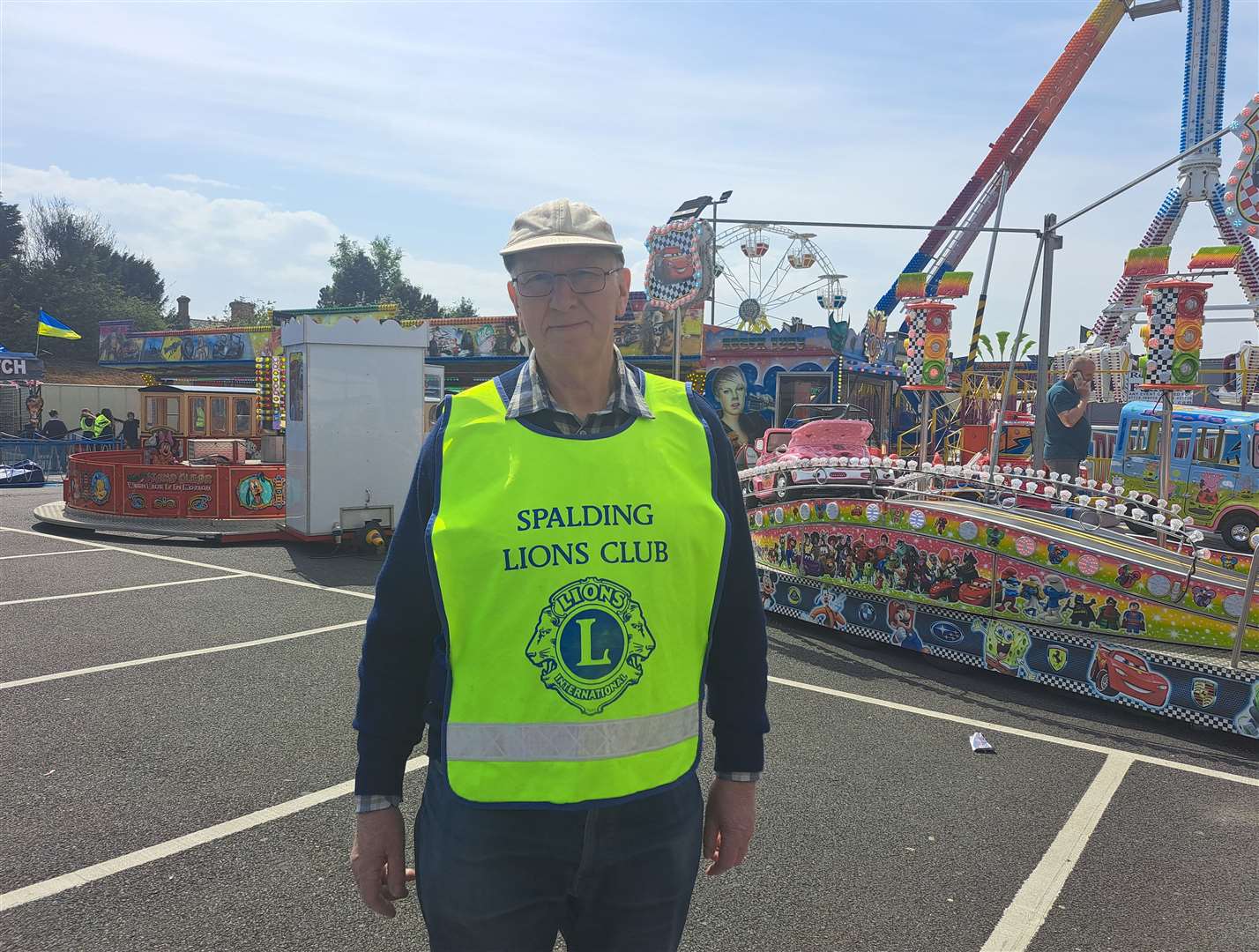 Spalding Lions Club member John Steel