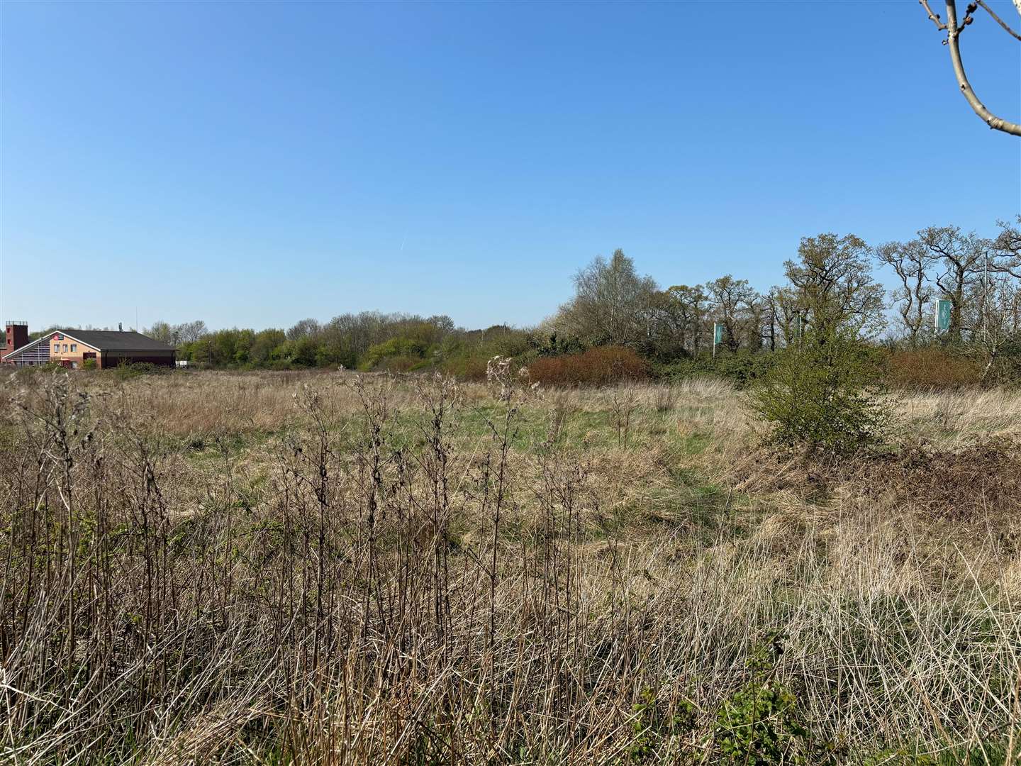 The site in Wragby where the Starbucks will be built