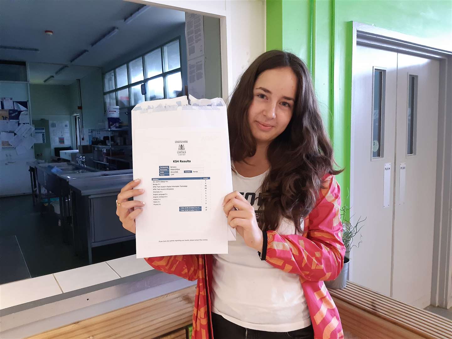 Borislava Panayotova is delighted with her results from University Academy Long Sutton (58884091)