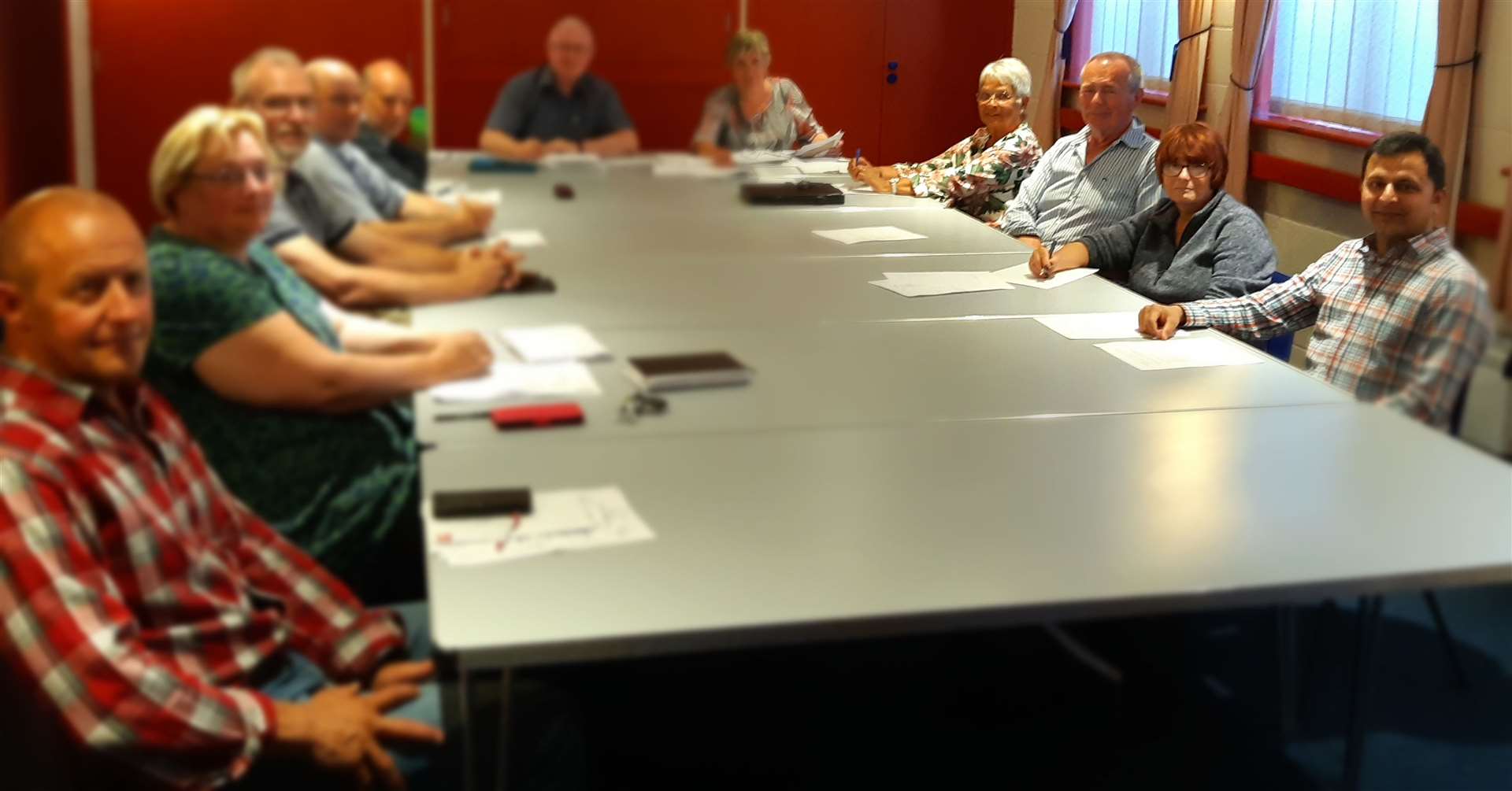 Weston Parish Council members are, from left, Ben Halgarth, Janet Bellamy, Tony Mather, Julian Bellamy, Ian Partington, chairman Chris Dicks, clerk Susan Wilson, Linda Evans, Richard Pratt, Denise Higgins and Raj Odedra.