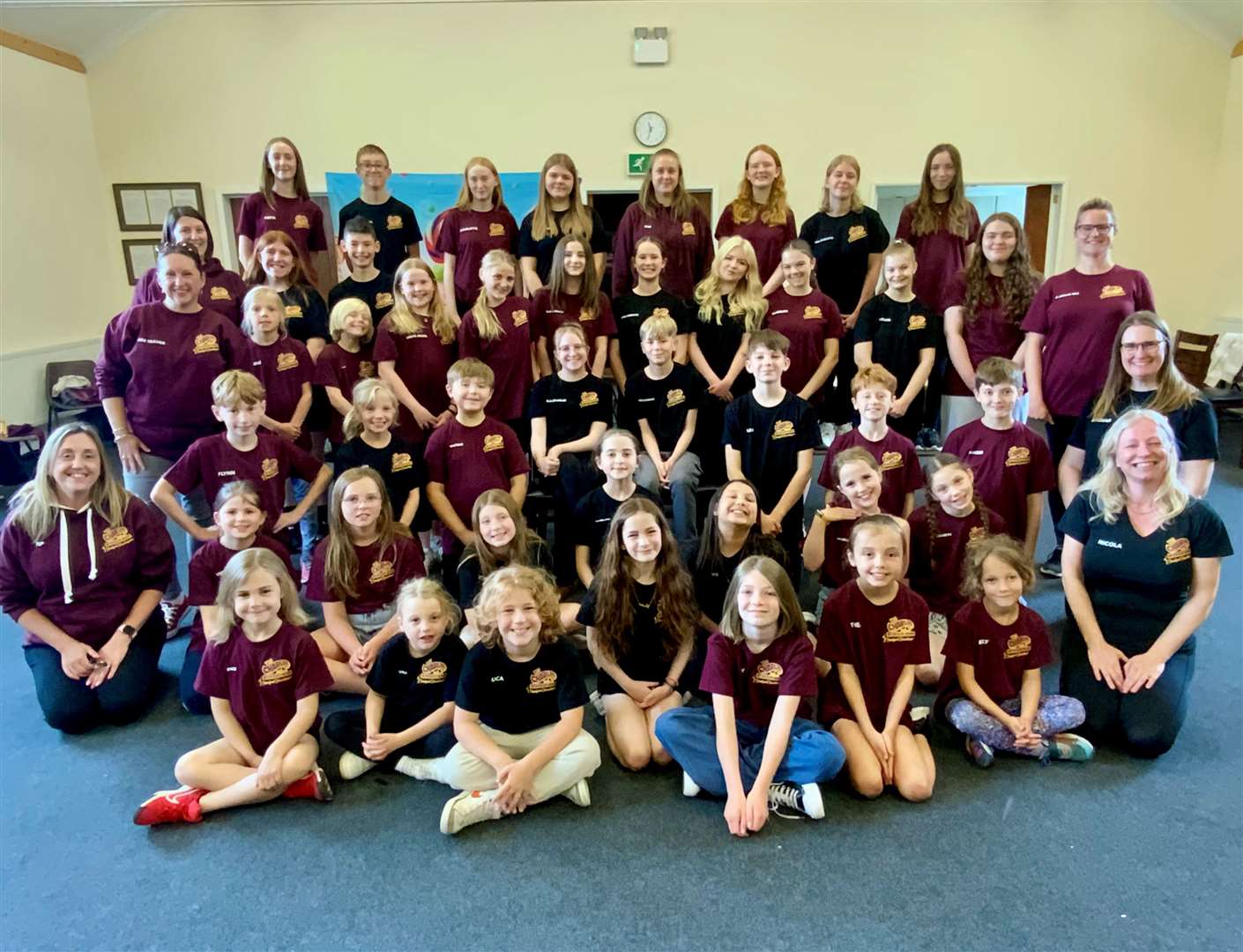 Stamford Showstoppers' junior cast