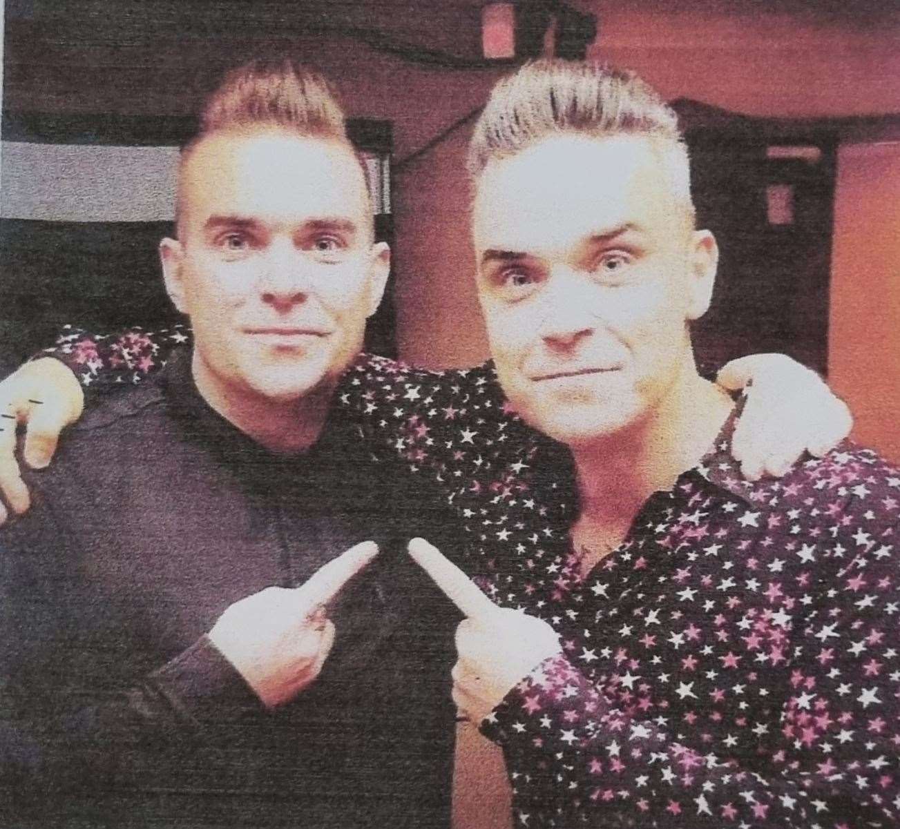 Robbie Williams tribute act is ready to 'entertain you' at The Lord