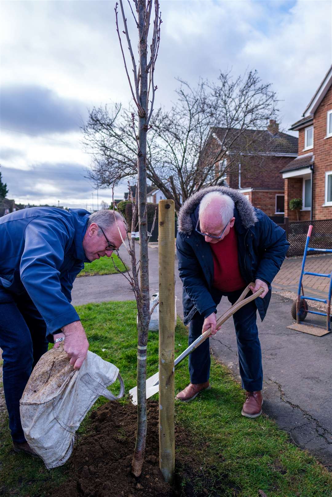 Richard Littlewood and Coun Richard Cleaver