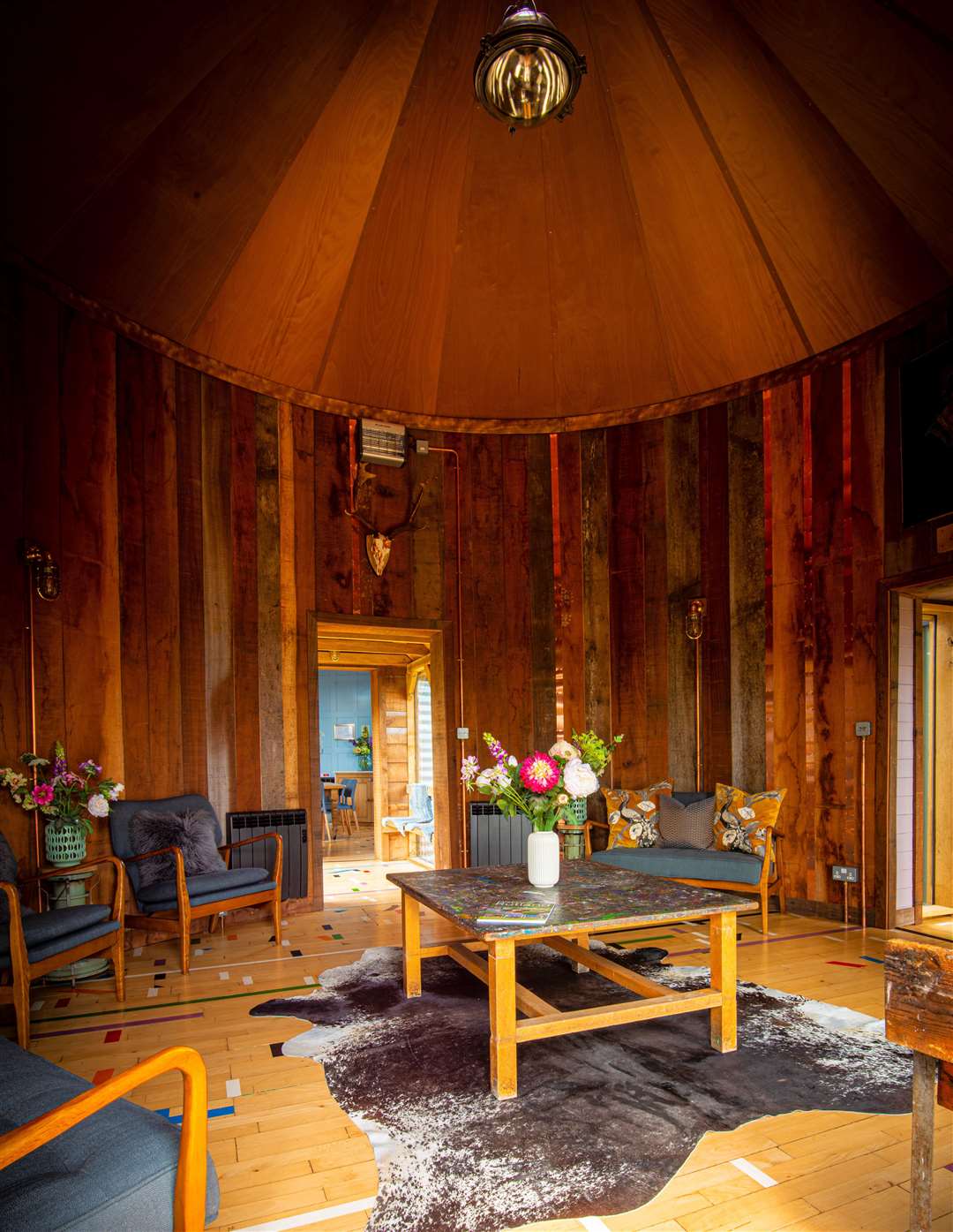 Inside the Rocket Lodge