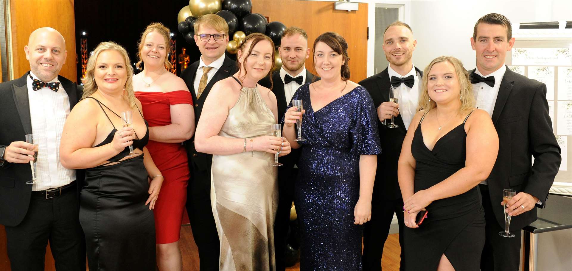 Revellers at the South Holland Centre. Photo: Chris Lowndes