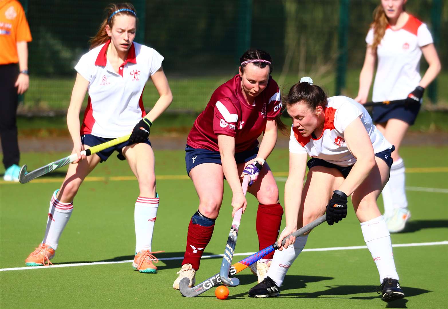 Spalding Ladies were 4-0 home winners over Cambridge City 5ths on Saturday. Photo: Nigel Cookson