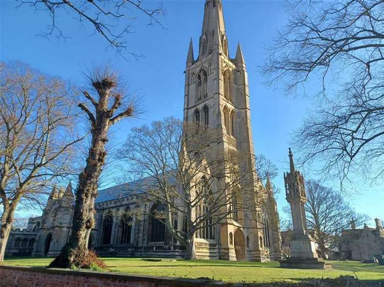St Wulfram's Church, in Grantham.