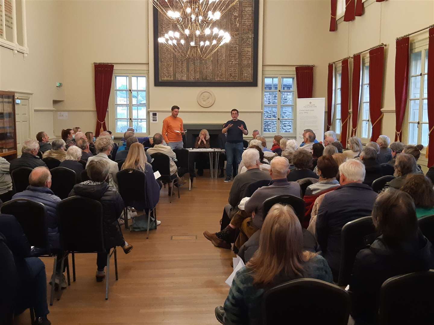 A previous meeting of patients in Stamford