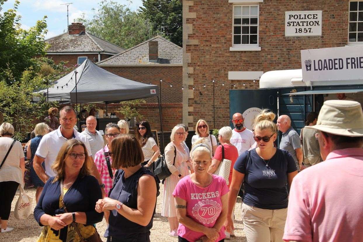 A previous Makers Market at The Sessions House in Spalding