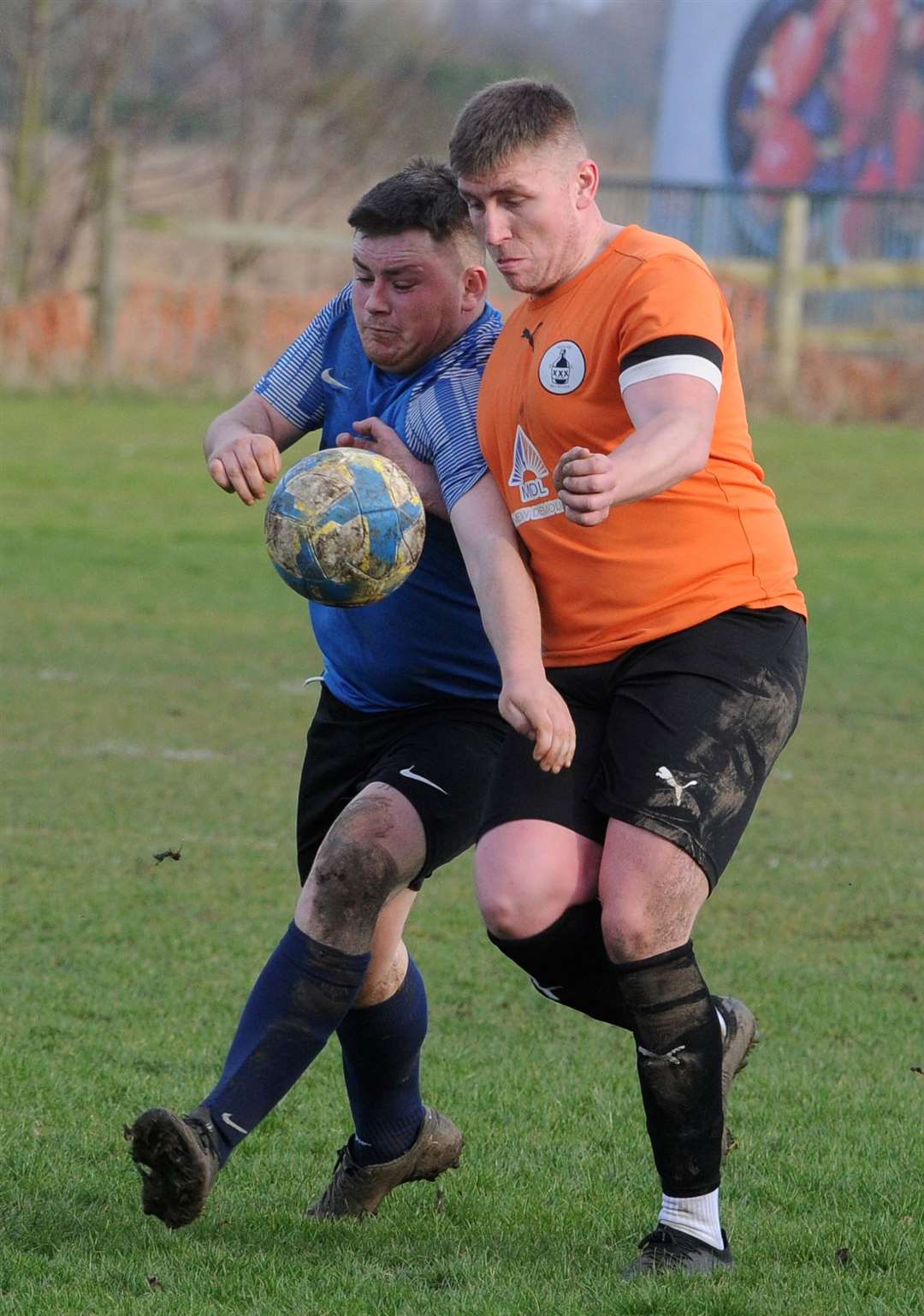 Action from Stamford Bels' draw at Whaplode Drove Rovers on Saturday. Photo: Chris Lowndes