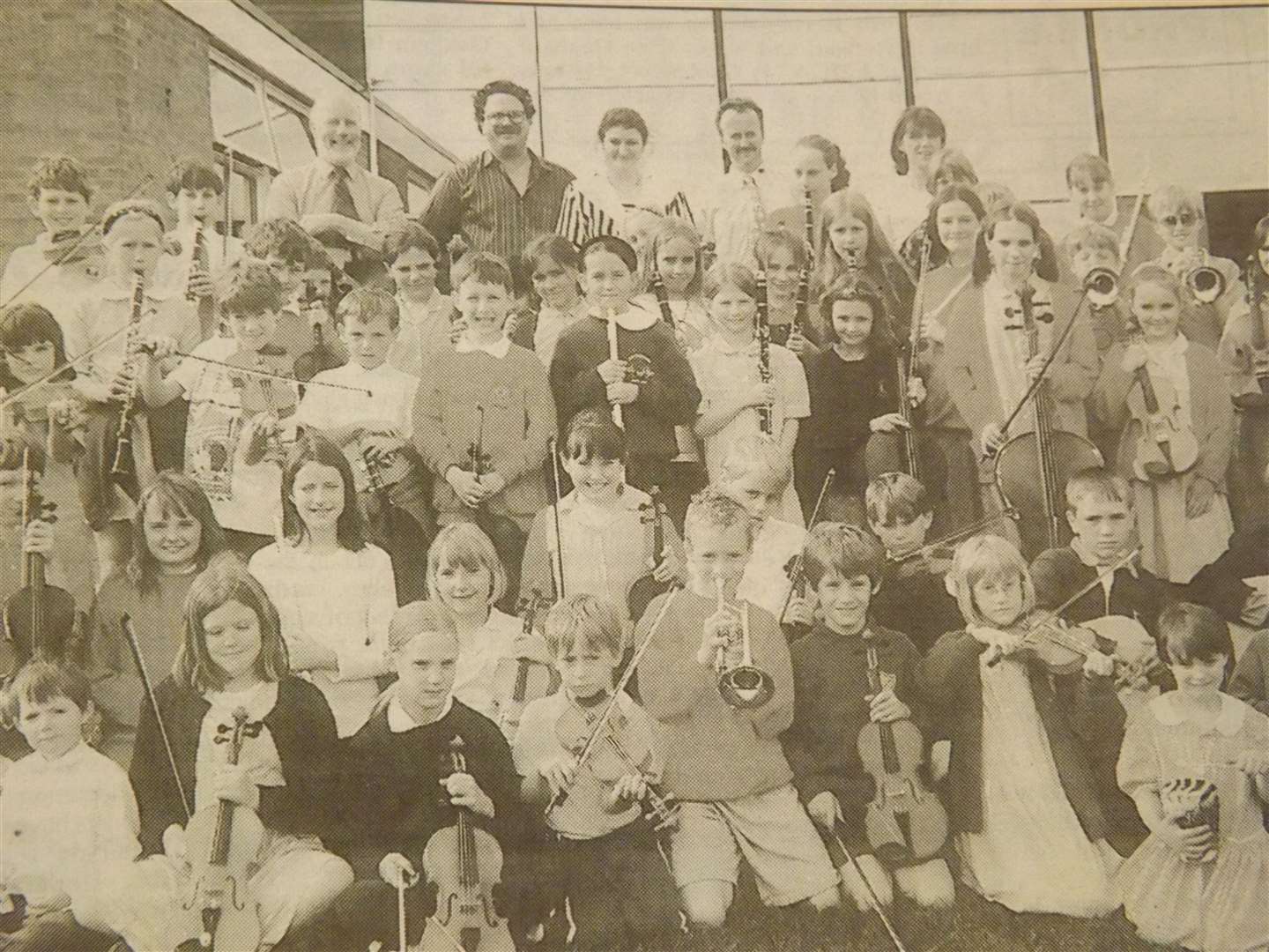 25 years ago: June 26, 1998 – Tuning up ready for Sunday's concert are members of the Rutland Primary Schools' Orchestra.