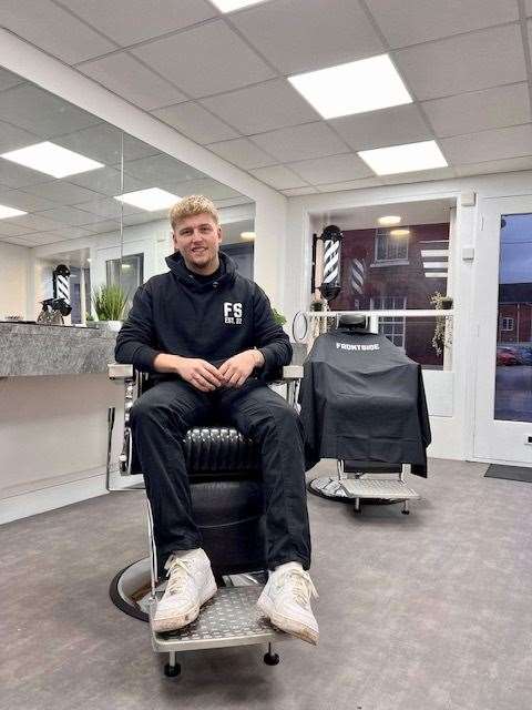 Ben Neighbour of Frontside Barbershop in Bourne