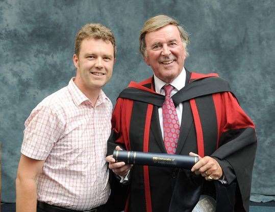 Rob meets Terry Wogan (42177021)