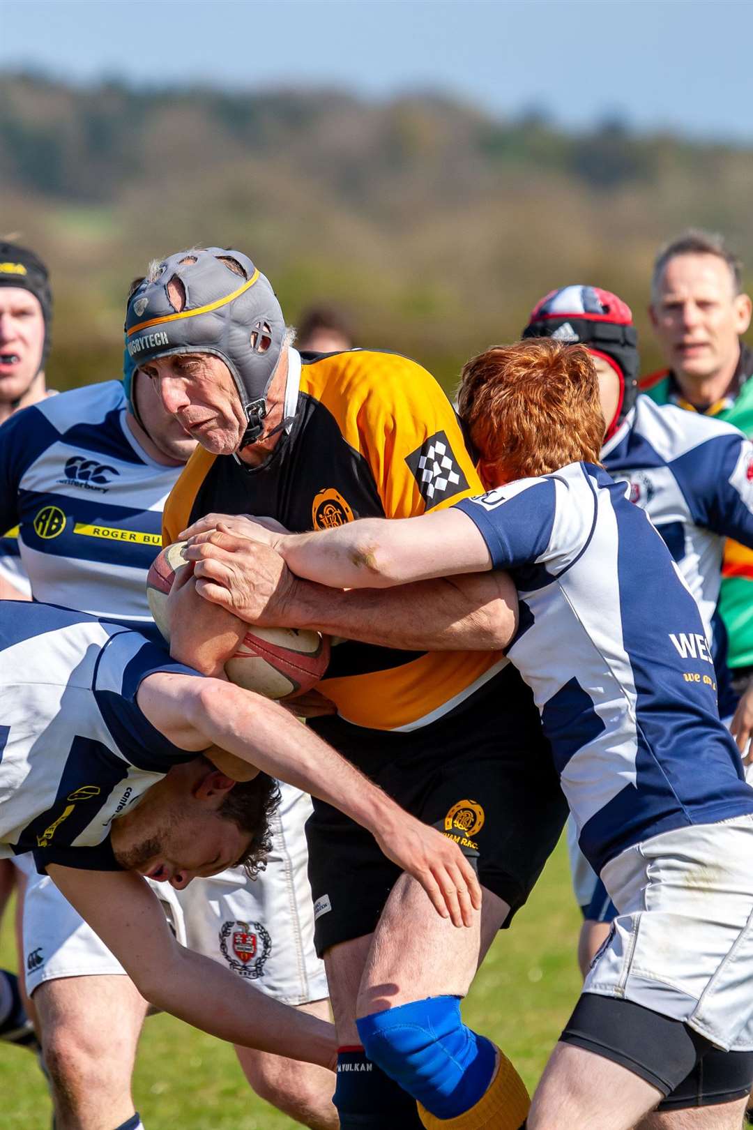 Brian's club rugby career began with the Leicester Tigers. Photo: Andy Balmford