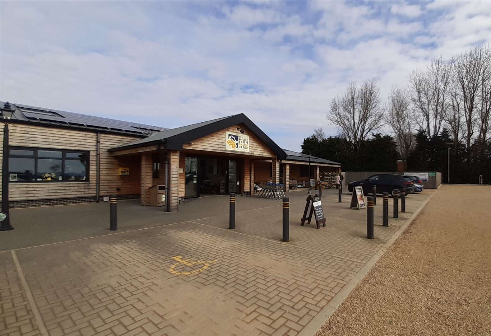 Vine House Farm Shop and Cafe in Deeping St Nicholas