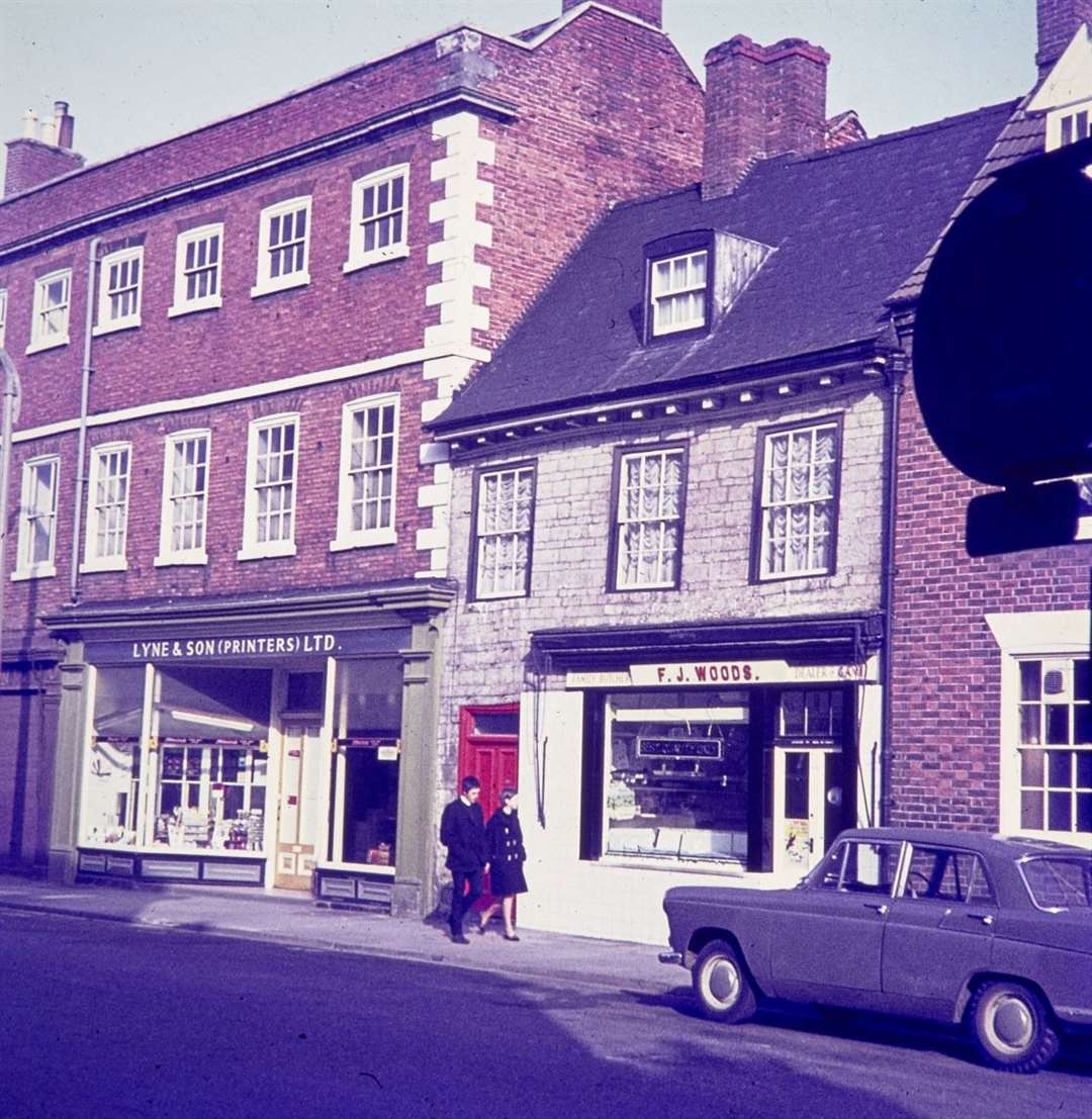 F. J. Woods in Westgate.