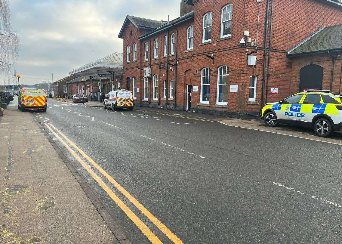 There have been trespassers on Grantham railway. Photo: RSM Photography