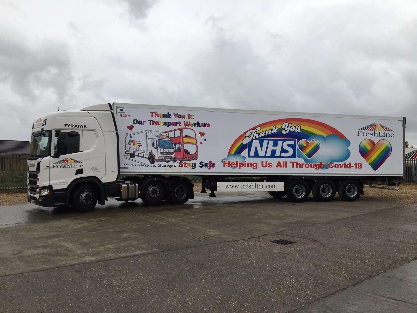 A FreshLinc lorry (34204160)
