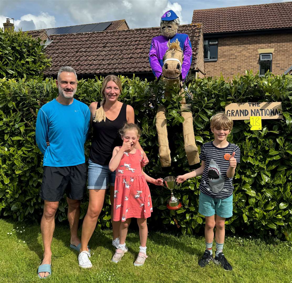 Uffington Scarecrow Festival 2024 includes Bill and Ben, Bagpuss, Top Gear and University Challenge
