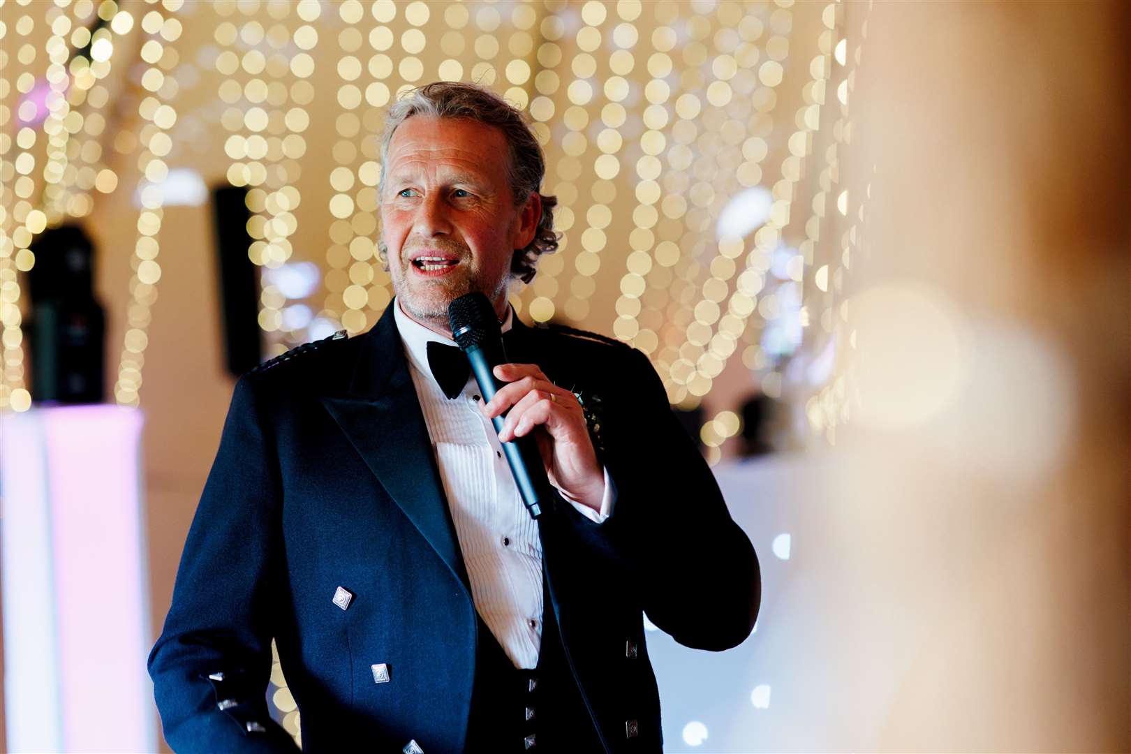 Alistair at the wedding of his son Cameron to Ellie Ferguson, from Grantham, in June 2024. Photo: supplied.