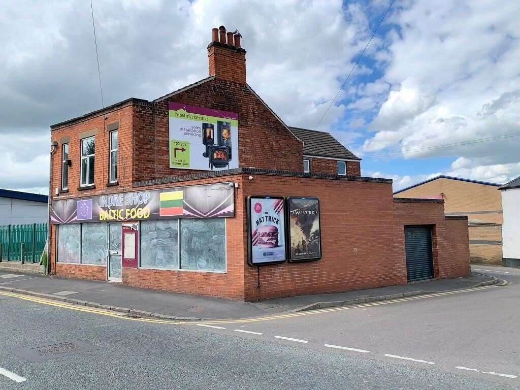 The Indre shop on Bridge End Road, Grantham, was raided by Lincolnshire Police in April and lost its licence on Friday. Photo: Mundys Commercial/rightmove