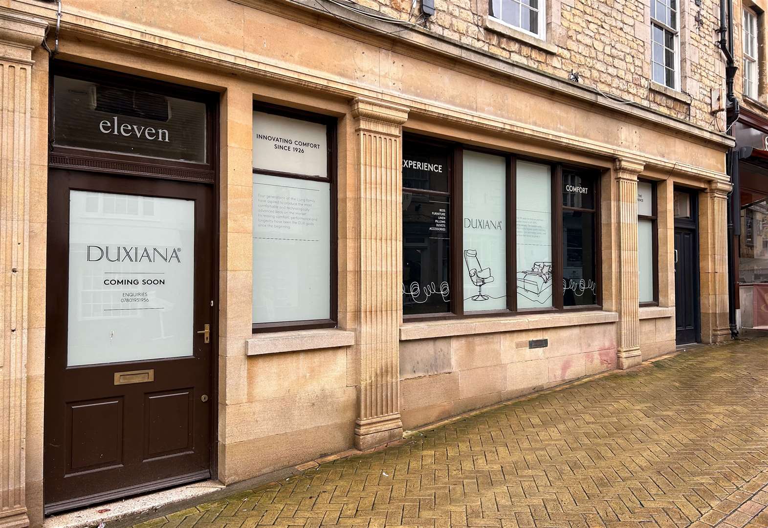 Duxiana in Ironmonger Street, Stamford
