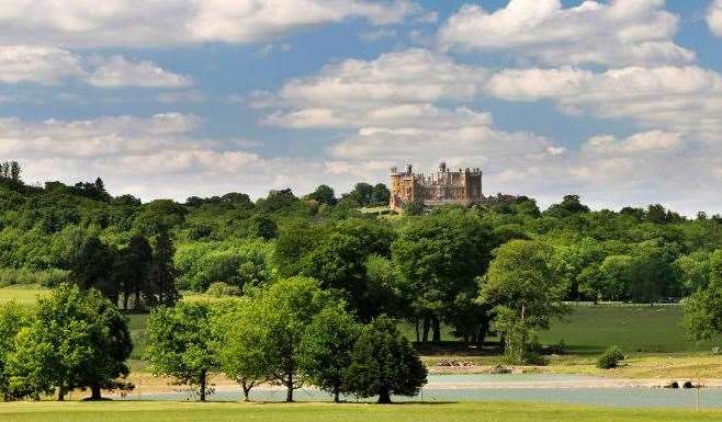 Belvoir Castle near Grantham.
