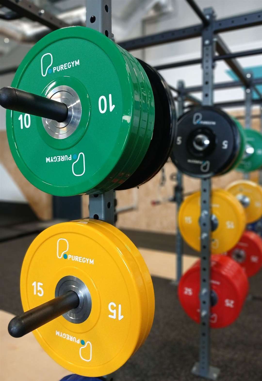 Colourful weights await members