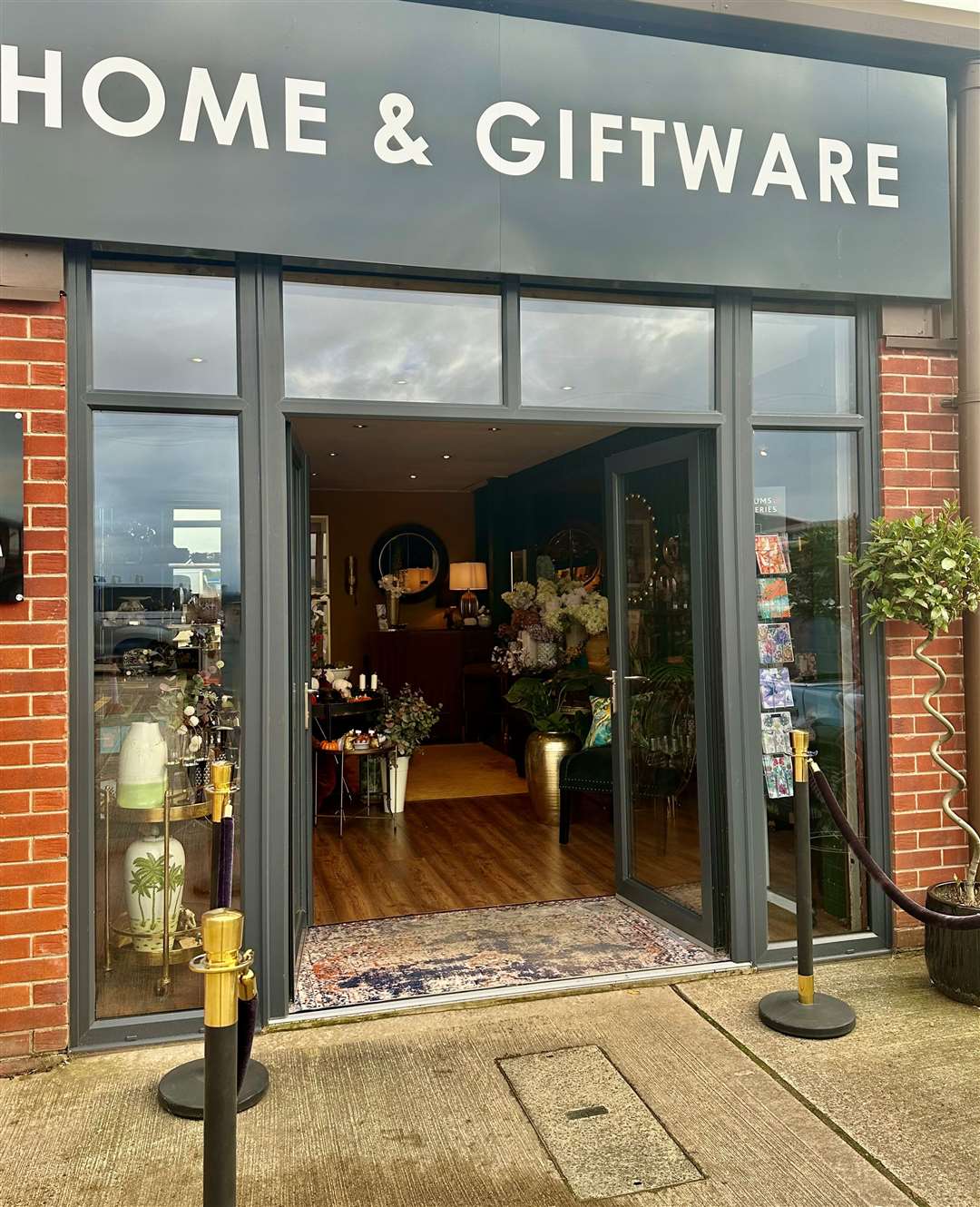 Margo and Plum provides a welcoming atmosphere for customers visiting whether they are there to browse or dine.