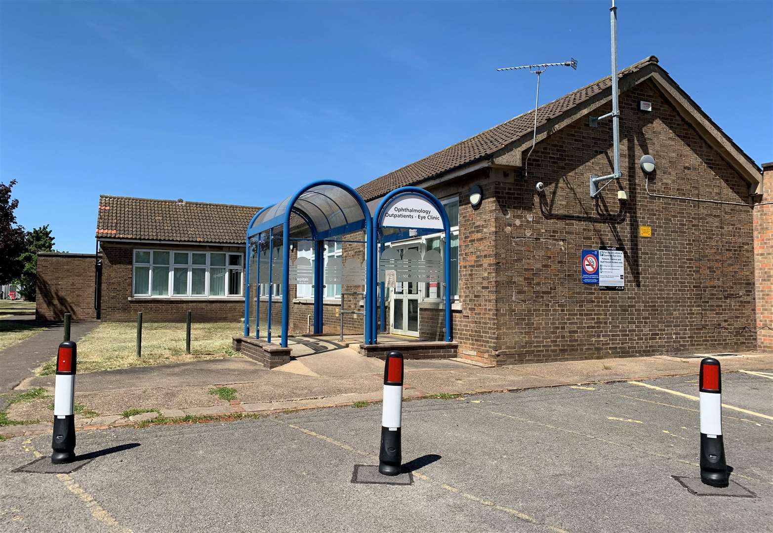 A look at Grantham and District Hospital today.