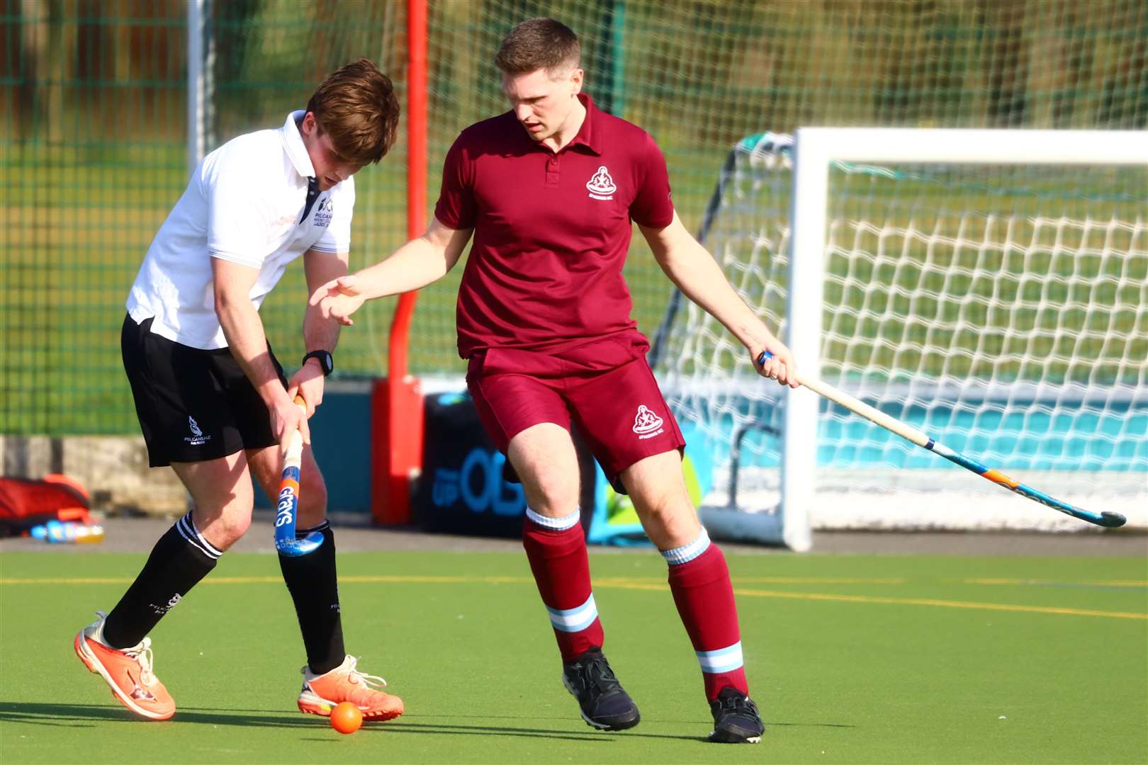 Second team action from Spalding's match at Pelicans on Saturday. Photo: Nigel Cookson