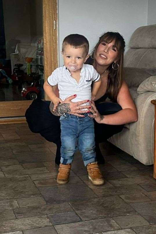 Proud mum Nicole and Oaklen. PHOTO: SUBMITTED