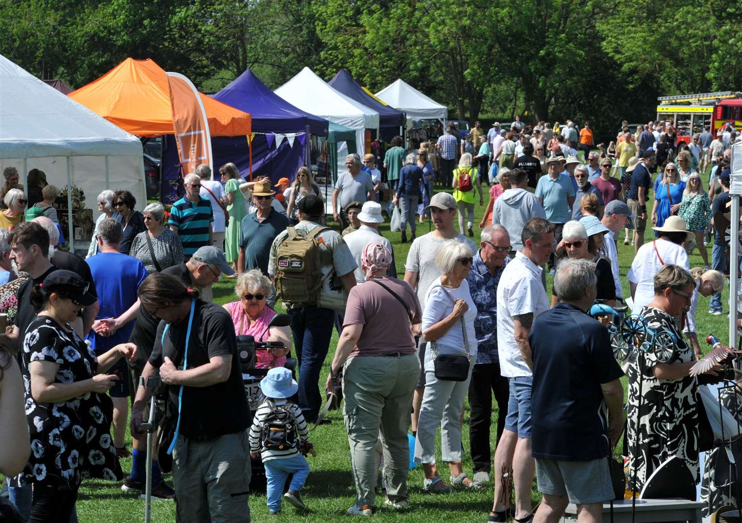 The Stamford Garden and Food Fair was hosted by the Rotary Club of Stamford St Martin's. Photo: Chris Lowndes
