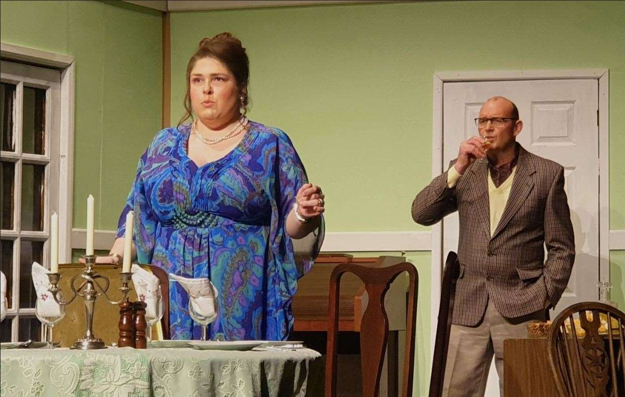 Helen Pack and Paul Dexter as Margo and Jerry Leadbetter. (60791769)
