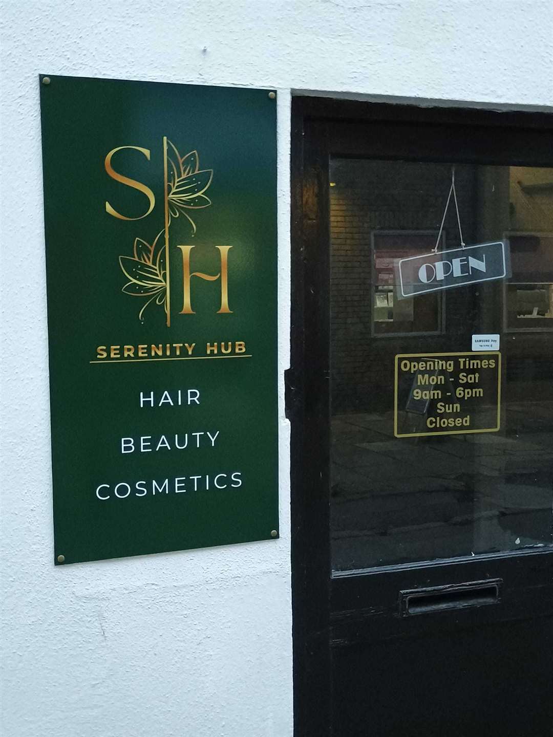 Serenity Hub is located above the Bazarh Afro-Carribean shop