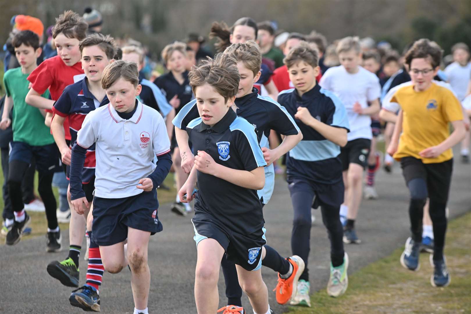 The 2.2km race