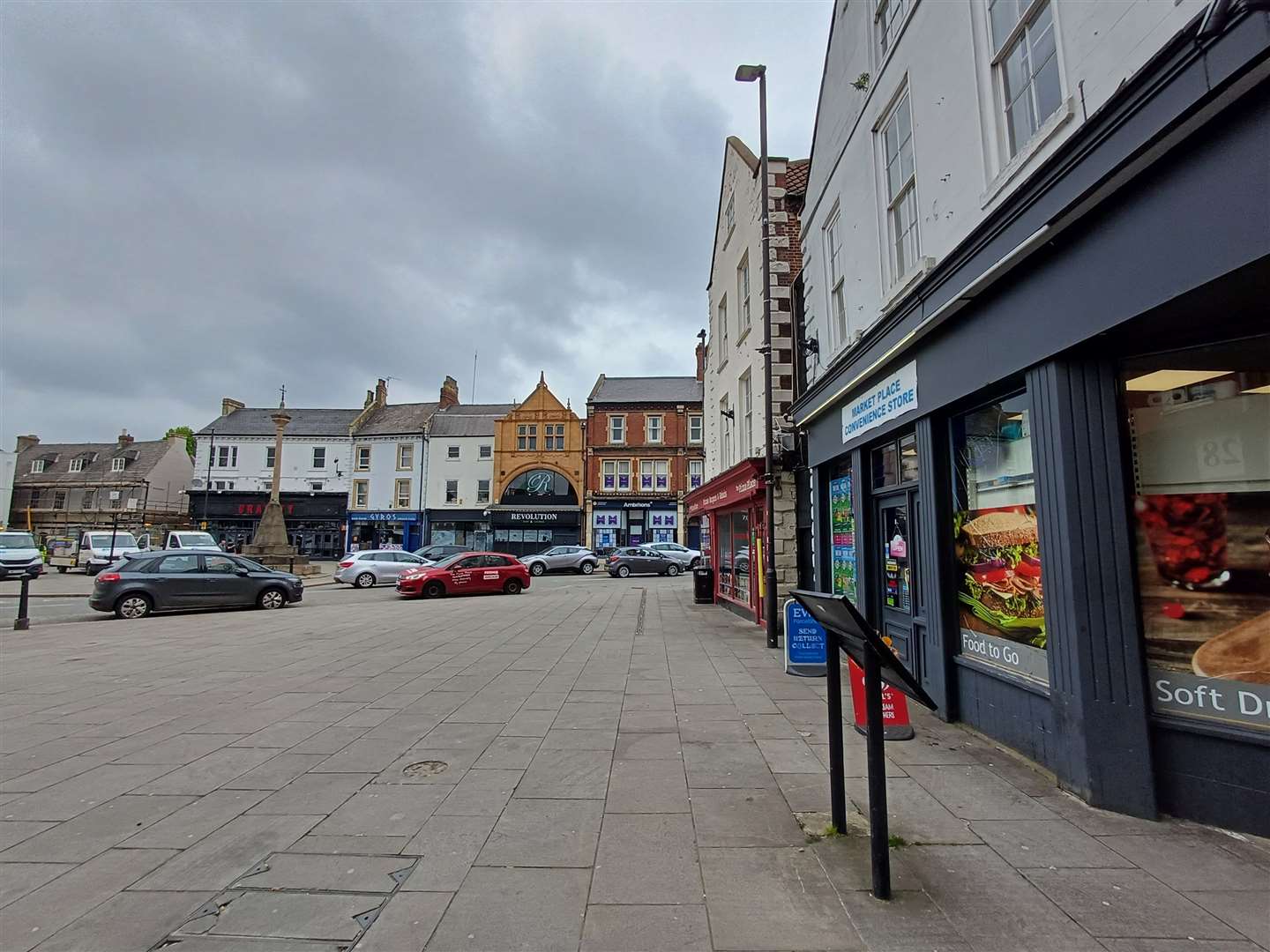 Grantham Market Place. | Image: Daniel Jaines