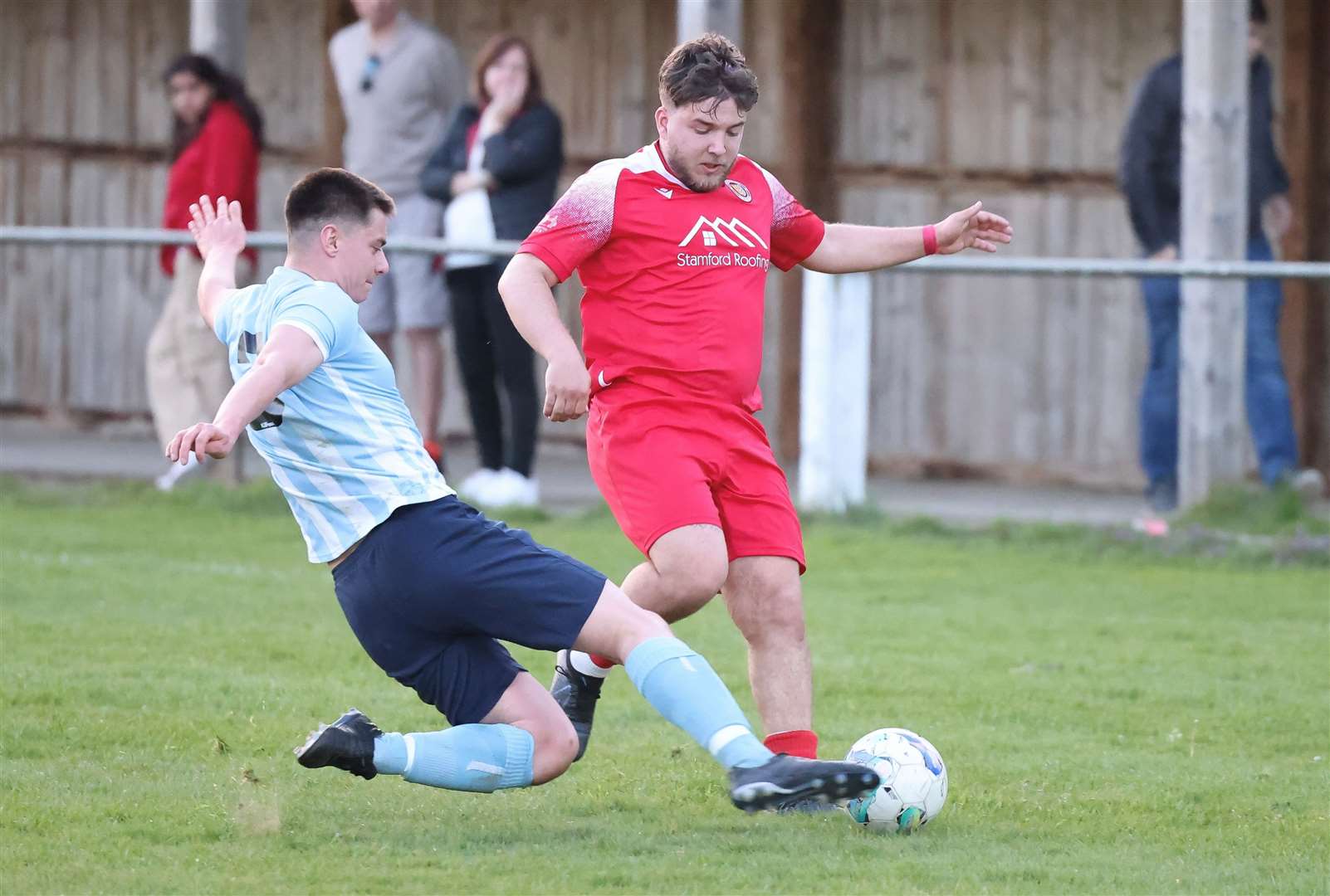Stamford AFC Reserves beat Ketton Sports in their semi-final of the Zeeco Cup. Photo: Rob O'Brien