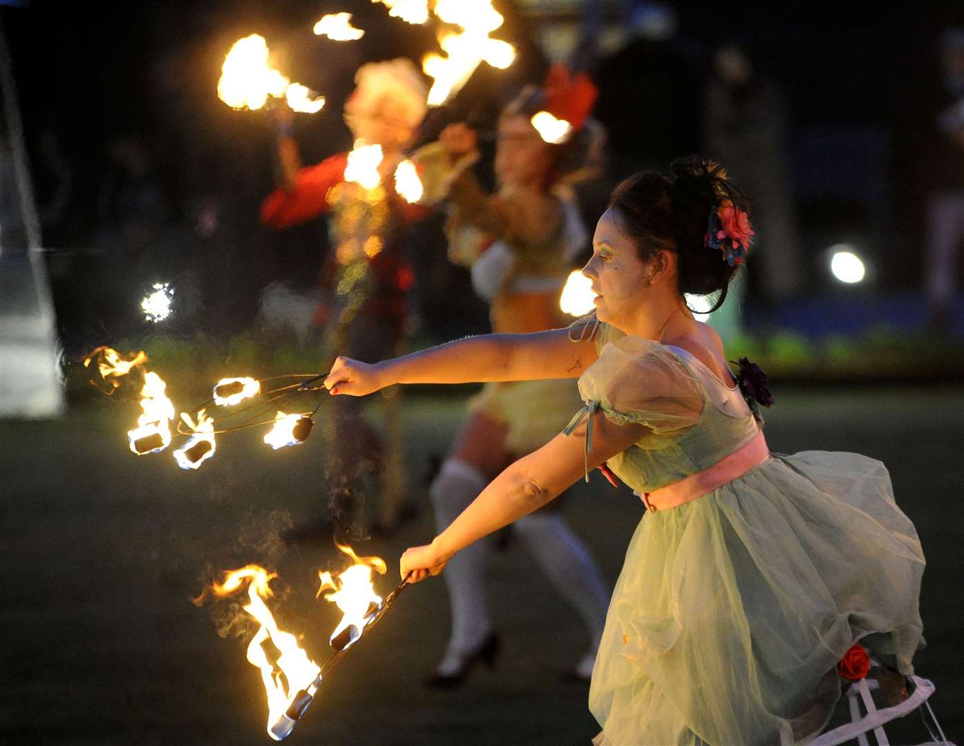 An amazing show was enjoyed by visitors PHOTO: CHRIS LOWNDES