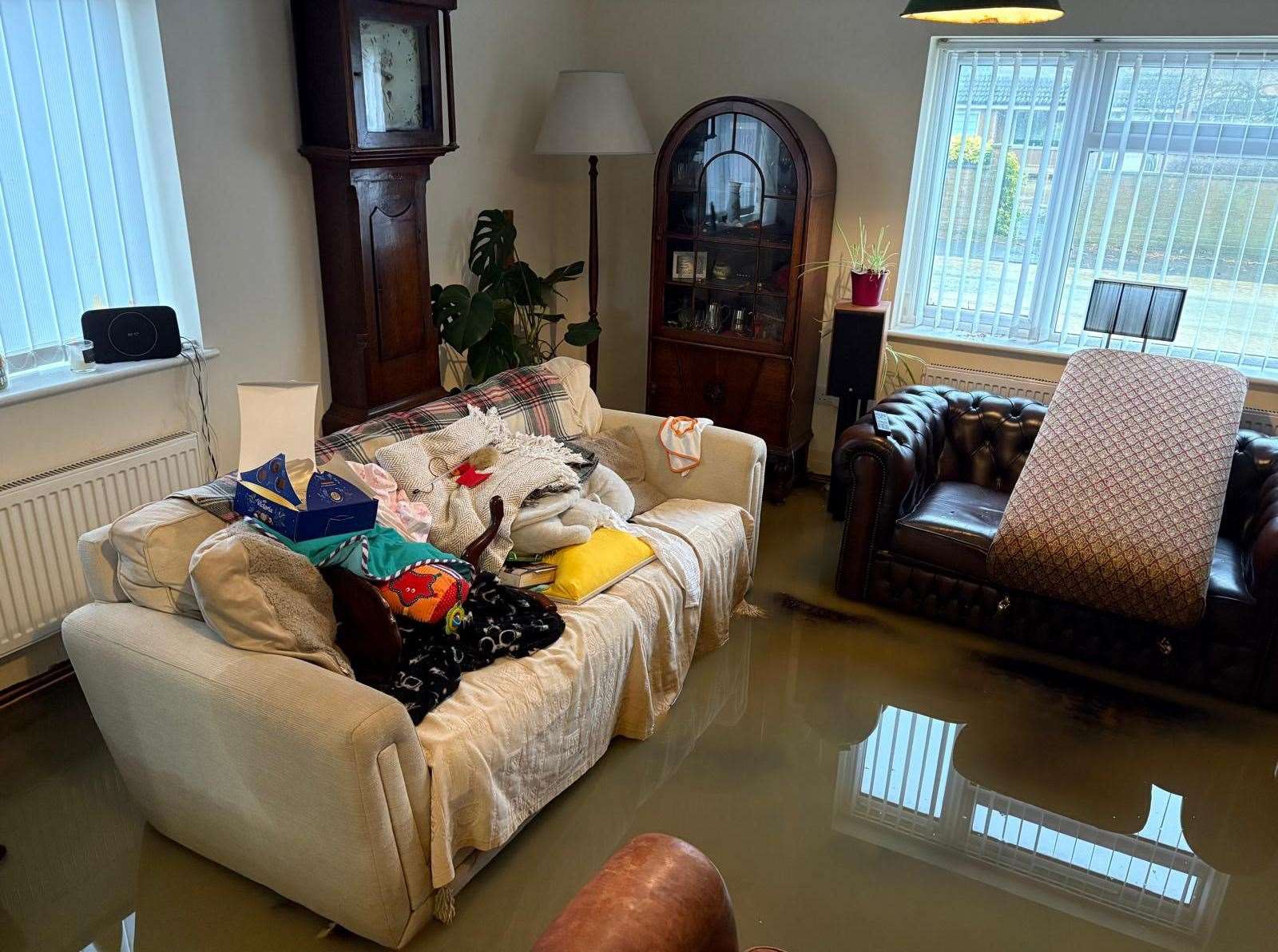 The majority of the furniture will need to be replaced