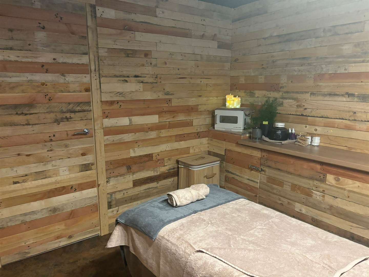 One of the treatment rooms.