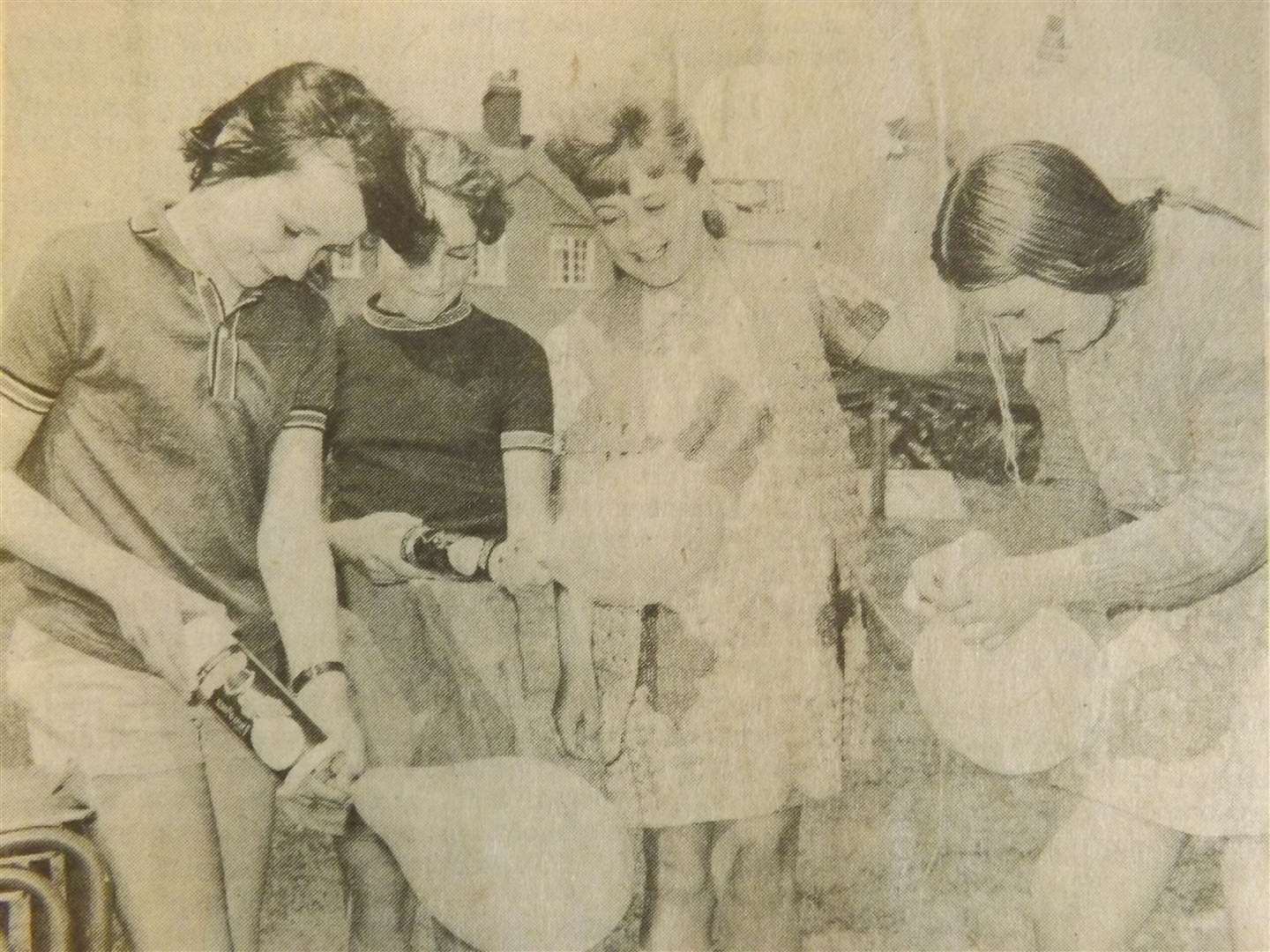 50 years ago: July 6, 1973 – Recent efforts at Greetham organised by Mrs Brenda Dalby for the Rutland Society for Mentally Handicapped Children, raised £63.50 net. Picture was taken at the balloon stall.