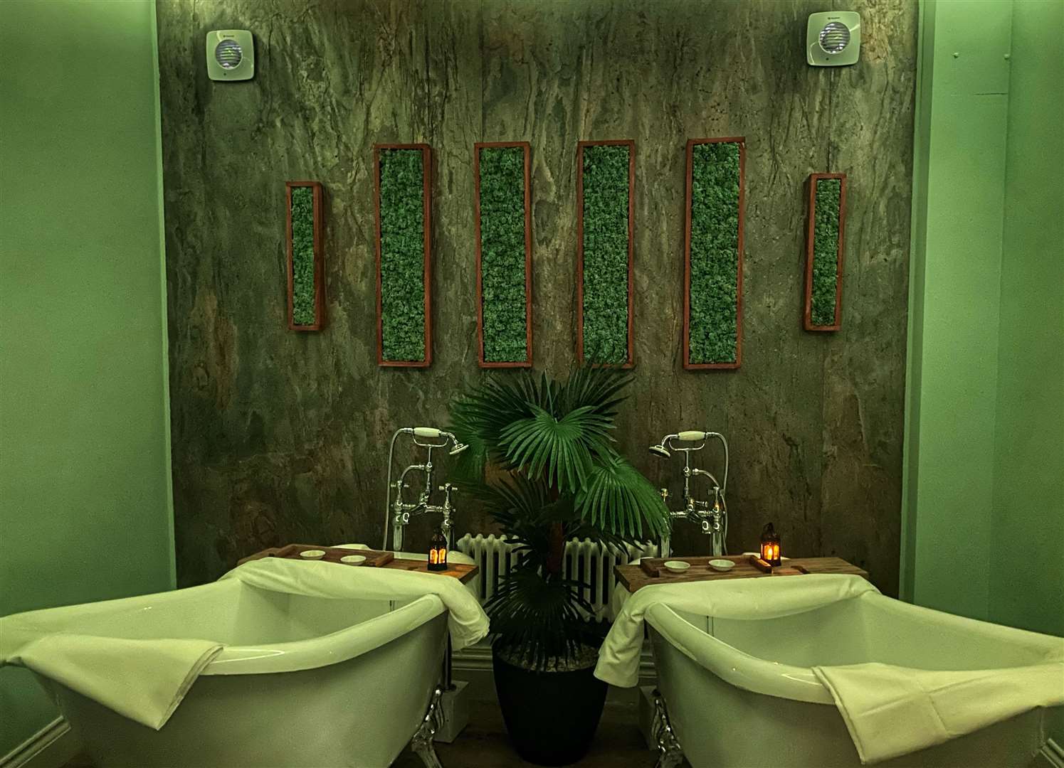 The bathing experience at Four Roots at Rutland Hall