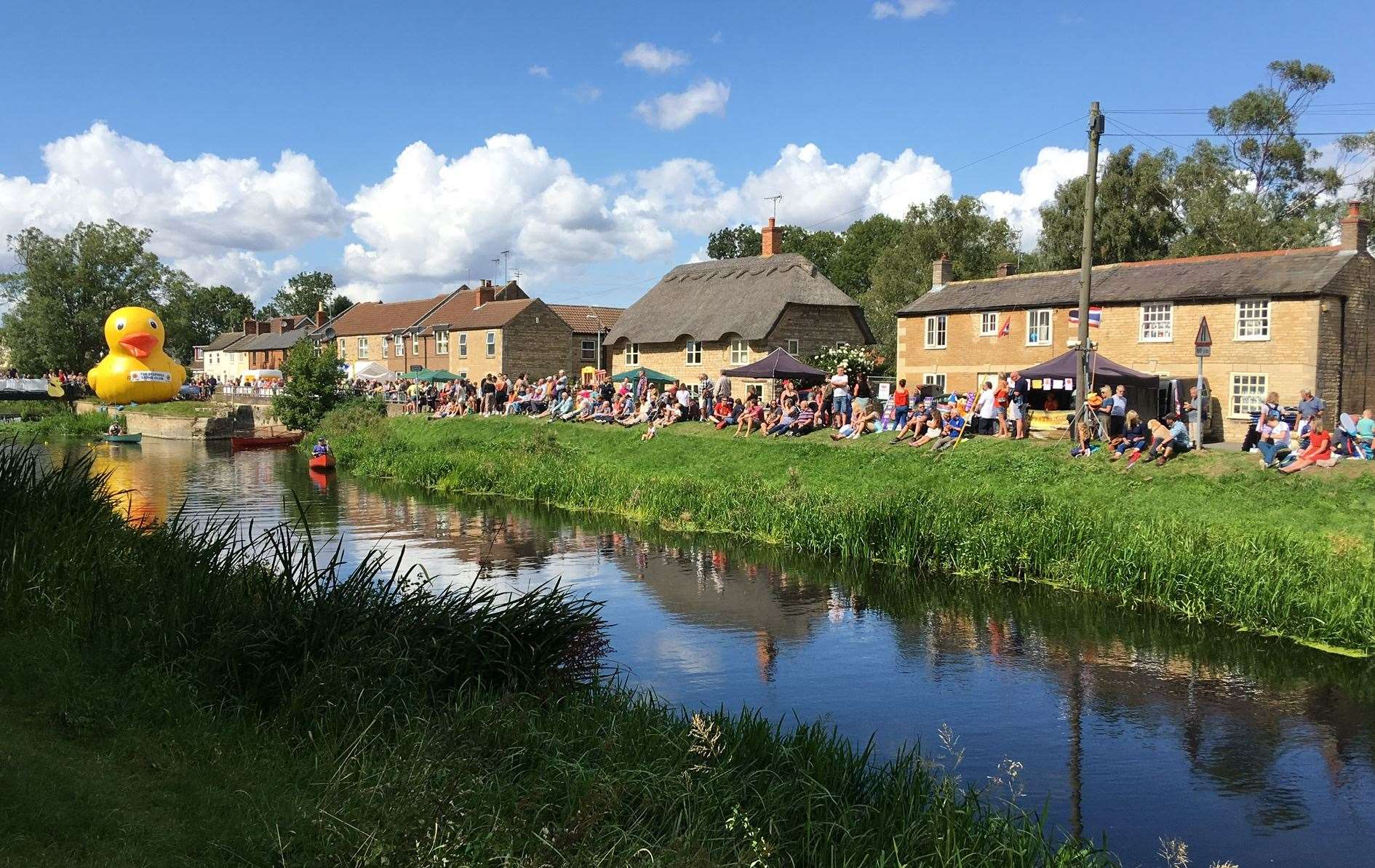 Members of the public can sponsor a duck for £1 in advance of the event by contacting the Deepings Lions Club